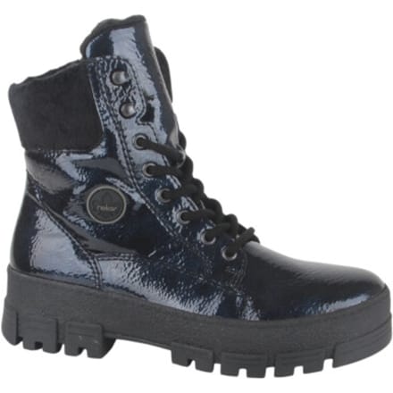 Rieker Booties Y0220, Vrouwen, Marineblauw, Laarsjes, maat: 38