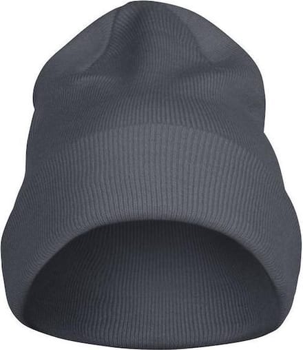 Printer Beanie - Muts - Unisex - dames - heren - Staalgrijs - one size - skimuts