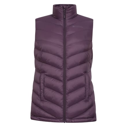 Mountain Warehouse Dames/Dames Seizoenen Bontgevoerd Gilet (Paars)
