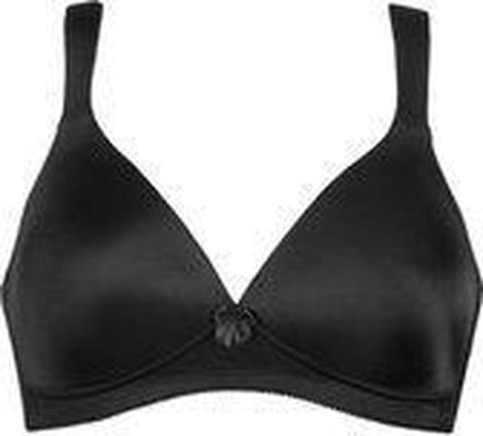 Naturana - Soft bh met brede bandjes - 5266 - Zwart - 85D