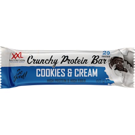 Crunchy Protein Bar Cookies & Cream