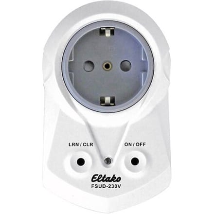 Eltako FSUD-230V Stopcontact Draadloos Dimschakelaar Stopcontact