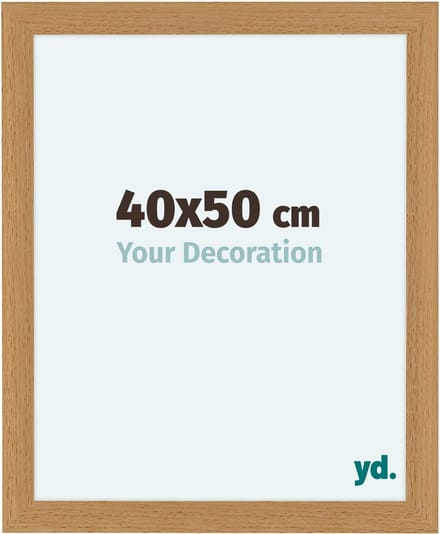 Your Decoration - Fotolijst 40x50 cm - MDF - Beuken - Como
