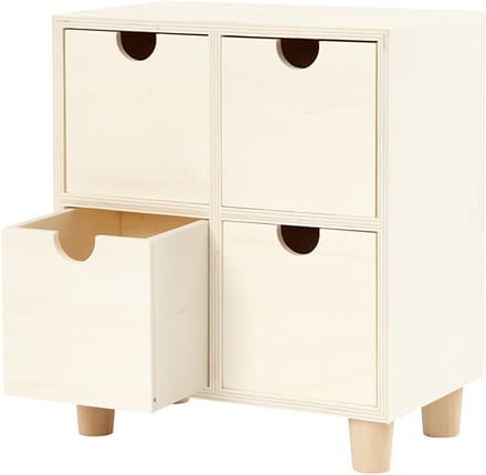 Ladenkast, H: 23 cm, D: 11,5 cm, B: 20 cm, 1 stuk