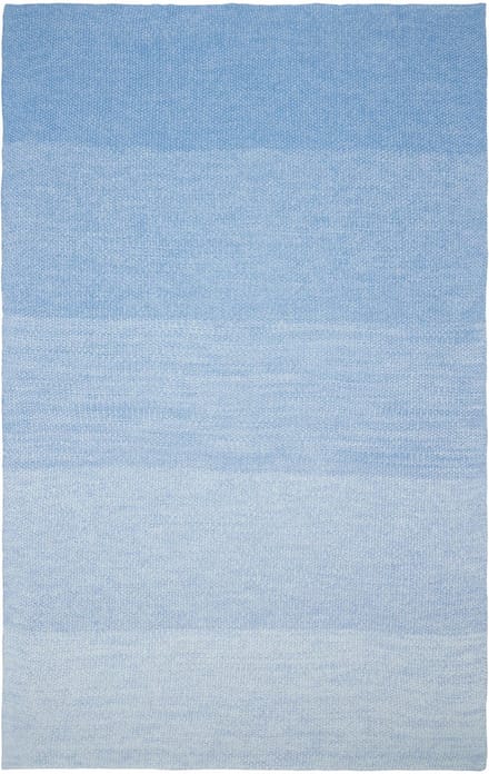 Marc O'Polo Nordic Knit Melange Plaid Denim blue - 130x170 cm