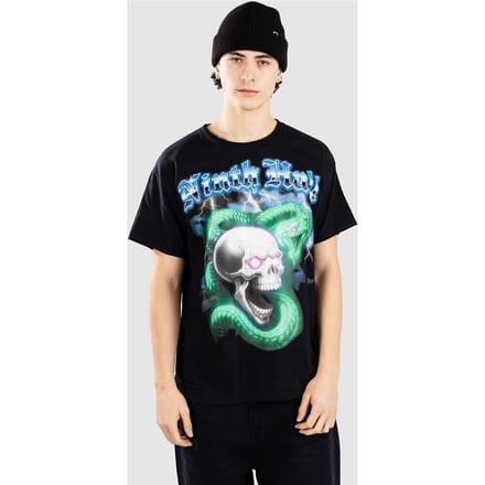 Ninth Hall Black Light T-Shirt zwart