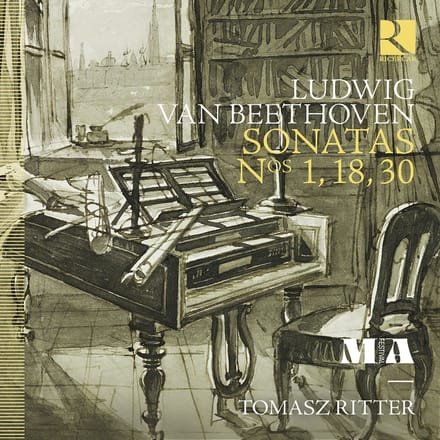 Tomasz Ritter - Beethoven: Sonatas N° 1, 18, 30 (CD)