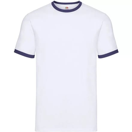 T-shirt Fruit of the Loom Ringer