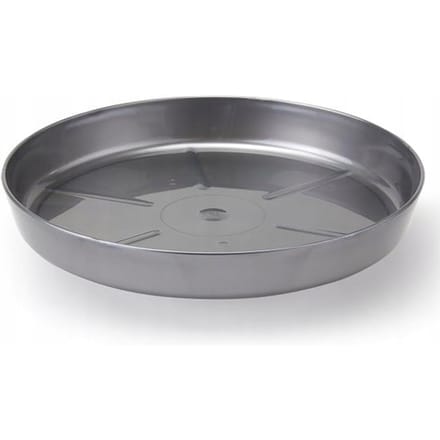 Potbord lamel 19,7x2,9 cm Zilver Metallic Kunststof