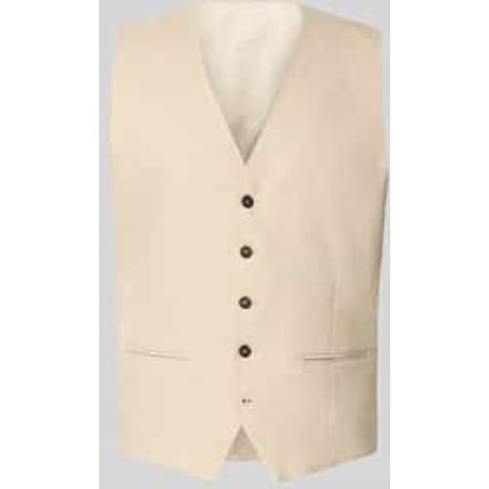 Slim fit gilet met wol Model 'NEIL'