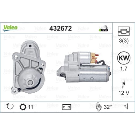 Starter VALEO 432672
