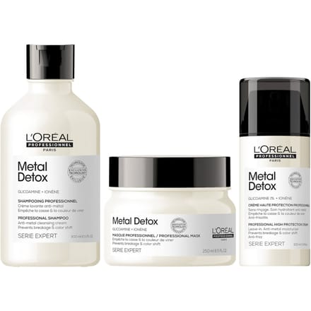 L'oreal Professionnel Leave In Cream Voor Beschadigd Breekbaar Haar L'oreal Professionnel - Metal Detox Leave-in Cream Voor Beschadigd & Breekbaar Haar