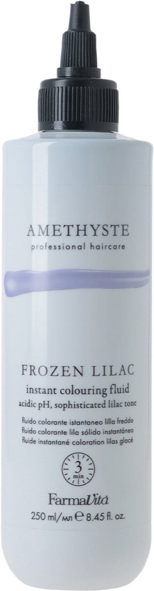 FARMAVITA AMETHYSTE INSTANT COLOURING FLUID - FROZEN LILAC 250ML
