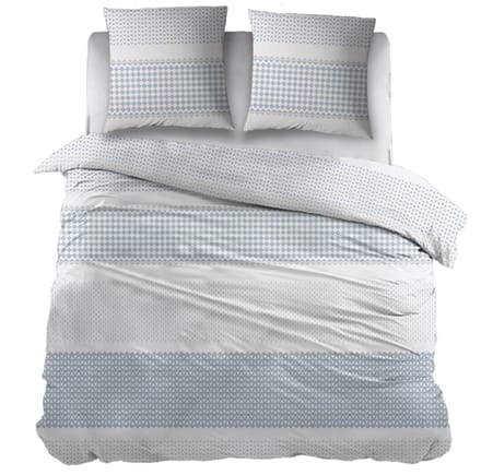 Snoozing Kristien Dekbedovertrek - Extra breed - 260x200/220 cm - Blue