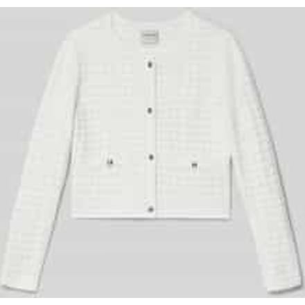 Gebreid jack met Knoopsluiting Model 'CEREMONY'
