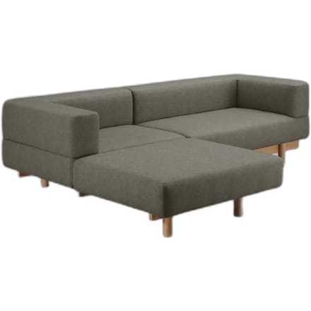 Bank met linker chaise longue 12 Emko Alchemist