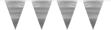 Folat - Matte Vlaggenlijn Zilver 6 Mtr
