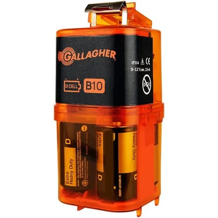Gallagher B10 batterij-apparaat 9/12V - Compact apparaat voor kleine afrasteringen