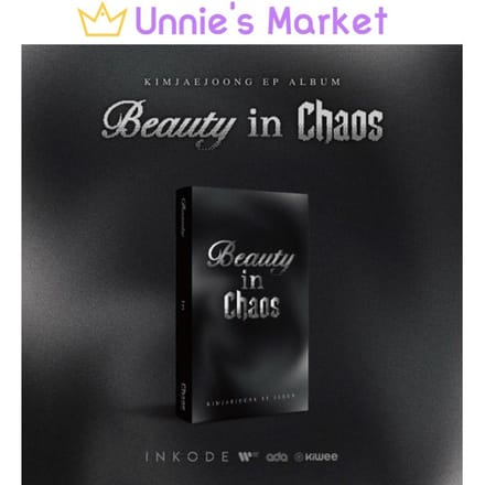 KIM JAE JOONG (JJJ) - Schoonheid in Chaos (kiwee Ver.) 1EA black