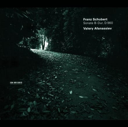 Valery Afanassiev - Schubert: Sonate B-Dur, D 960 (CD)