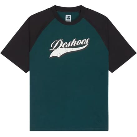 Dc Shoes Rugged Raglan T-shirt Met Korte Mouwen Groen 2XL Man