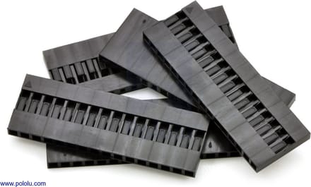 Dupont stekker Behuizing 16pin 5 stuks Pololu-1920