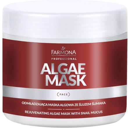 FARMONA FARMONA PROFESSIONAL ALGAE MASK ODMŁADZAJACA MASKA ALGOWA ZE SLUZEM SLIMAKA 160G 160 GRAM