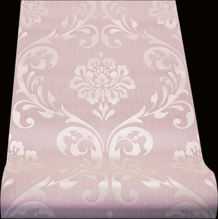 Roze barok behang 13110-90