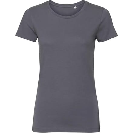 Dames-T-shirt Russell Athletic Pure Organic