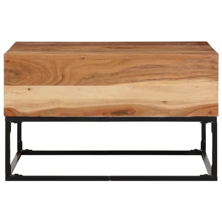 vidaXL - Salontafel - 68x68x41 - cm - massief - acaciahout