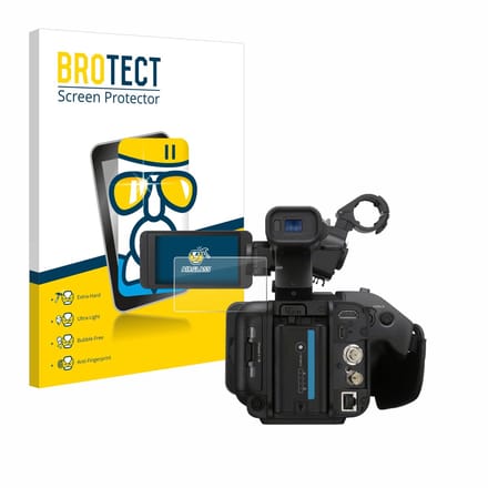 Screenprotector voor Sony PXW-Z200 Beschermglas transparant