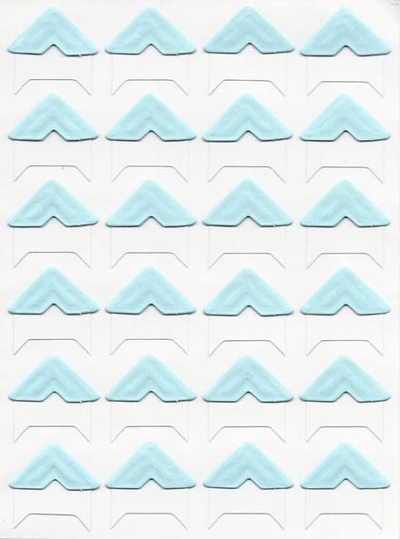 Fotohoekjes Blauw 144 stuks Fotoplakkers