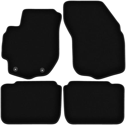 BASIC zwarte veloursmatten voor: Suzuki Liana FL hatchback, sedan (2005-2008)