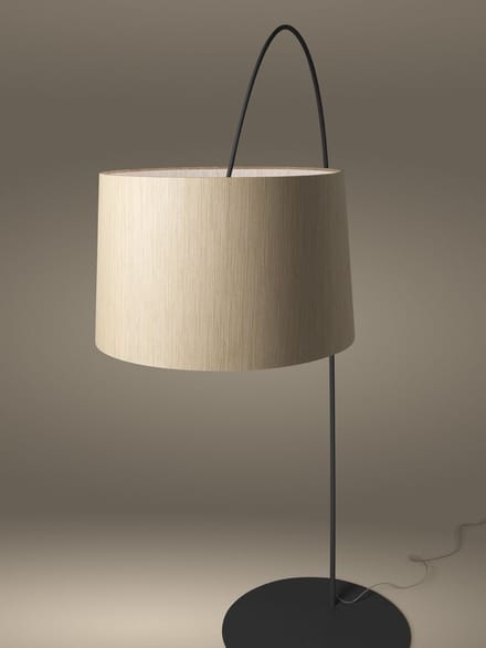 Foscarini Twiggy Wood Staande lamp - greige - met MyLight