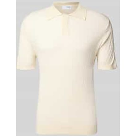 Regular fit poloshirt van een mix van katoen en lyocell, model 'CHANCE'