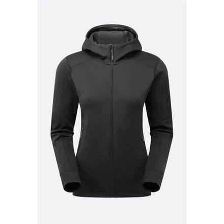 Rab Modulus Hoody Dames (Maat - 12, Kleur - BLACK)