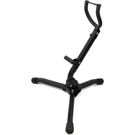 Altsaxofoon Standaard Display Instrument Accessoires Metaalmateriaal Driehoekige Basis Ontwerp zwart