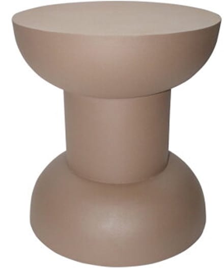 Parma bijzettafel, Ø45, H50, Brown - Formaggio Collection