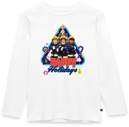 Brandweerman Sam™ Fijne Feestdagen Van Het Team Premium T-Shirt Kinderen