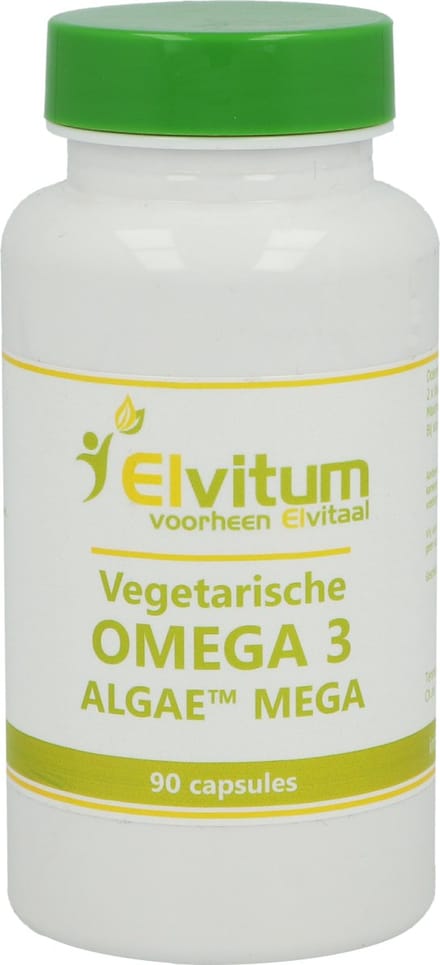 Elvitum Omega 3 vegetarisch 90 Vegetarische capsules