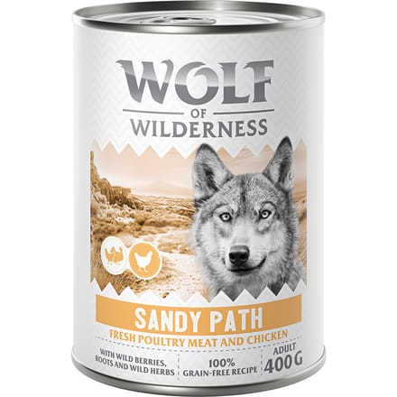 Wolf of Wilderness Adult 'Expedition' 6 x 400 g