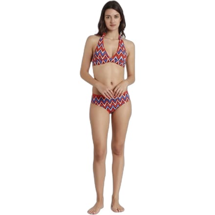 Twee-delig badpak met open rug voor dames Admas Ethnic Waves