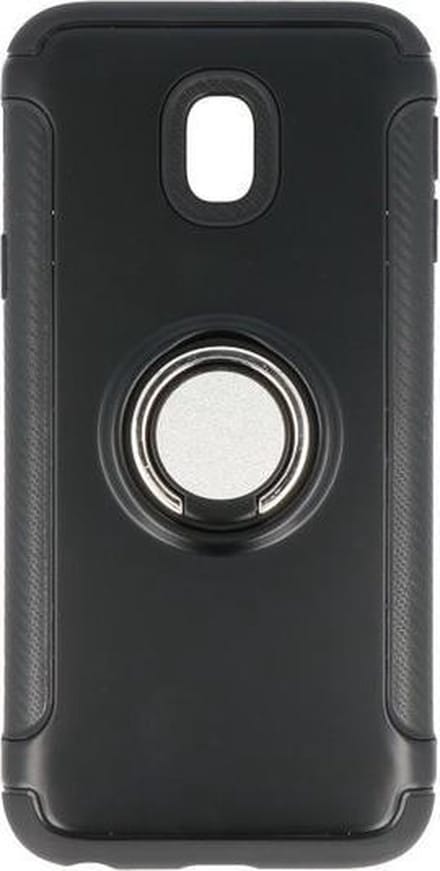 BestCases - Samsung Galaxy J3 2017 Pantser TPU hoesje met Ringhouder Goud