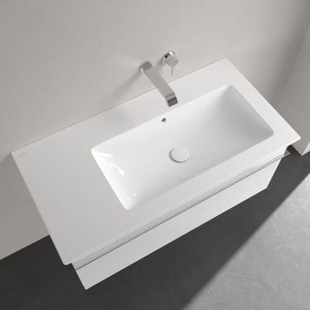 Villeroy & Boch Venticello cabinet washbasin basin right 100 x 50 cm without tap hole 4134R301