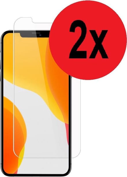 Geschikt voor iPhone 12 Screenprotector - 12 Screen Protector 2x Bescherm Glas