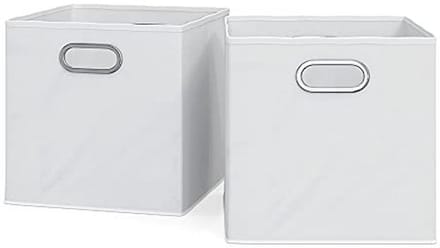 Vouwdozen Set van 2 - Wit, 30 x 30 cm - Praktische Oplossing voor Organisatie