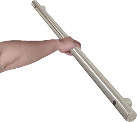 Trapleuning - Moderne leuning - Veilig traplopen - Roestvrij staal - 30cm - Zilverkleurig