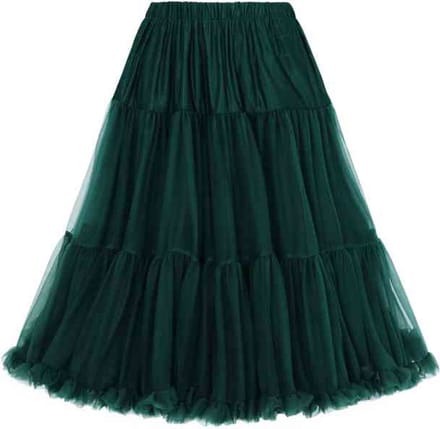 Dancing Days - Starlite Petticoat - 23 inch - XS/S - Groen