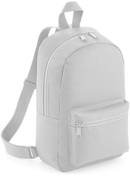 Bagbase Mini Essentiële Rugzak/Rugzak (Pakket van 2) (Lichtgrijs)