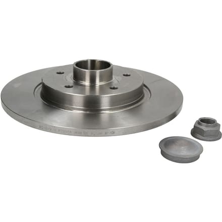 Remschijf SNR KF155.121U achter, volledig, 1 Stuk